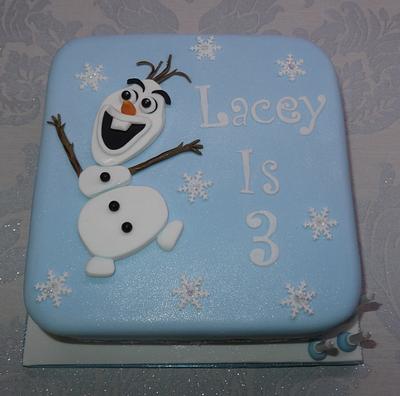 Frozen cake - at last! - Cake by That Cake Lady