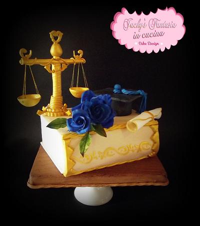 Topper cake laurea  - Cake by Jacky Ceron