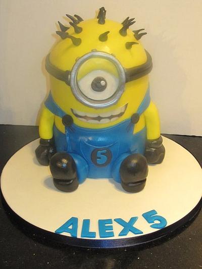 love the minions  - Cake by d and k creative cakes