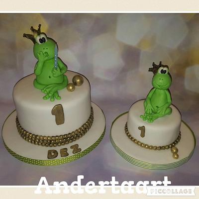 Frog cake - Cake by Anneke van Dam