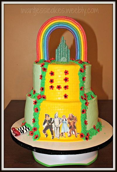 Wizard of Oz cake - Cake by Jessica Chase Avila