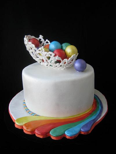 Rainbow cake - Cake by Marina Danovska