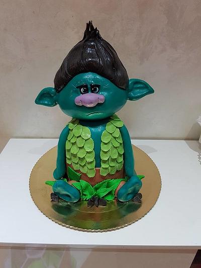 Branch trolls cake - Cake by DajanaHu
