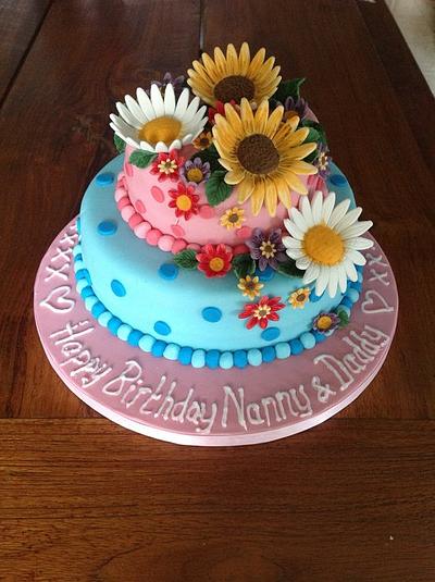 Flowers Cake - Cake by Cakes Honor Plate