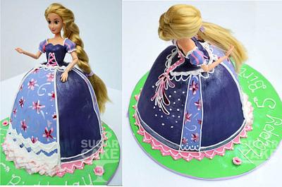 Repunzel cake - Cake by Cherrycake 