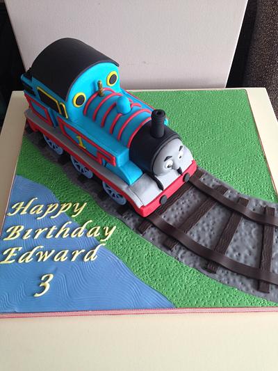 Thomas the Tank Engine cake - Cake by The Chocolate Bakehouse