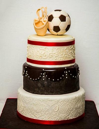 Wedding cake - Cake by SweetdreamsbyNika