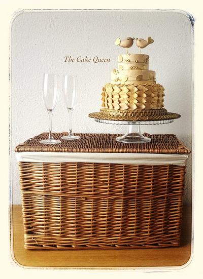 A little sweet wedding cake!!! - Cake by Mariana