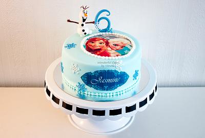 Frozen - Cake by Vanessa