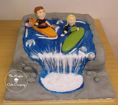 Canoeing Cake - Cake by The Empire Cake Company