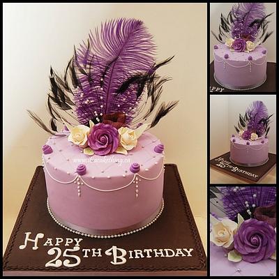 Sophisticated & Fun Birthday!  - Cake by It's a Cake Thing 