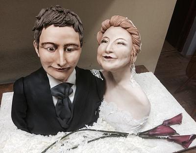 Mr and Mrs Potter - Cake by Dorothy Klerck