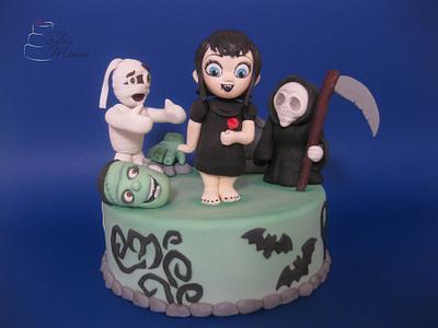 Mavis ad her little friends - Cake by Silvia Mancini Cake Art