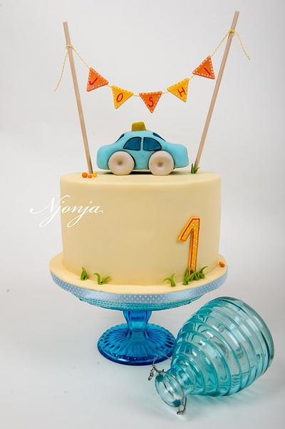 First baby boy birthday cake - Cake by Njonja