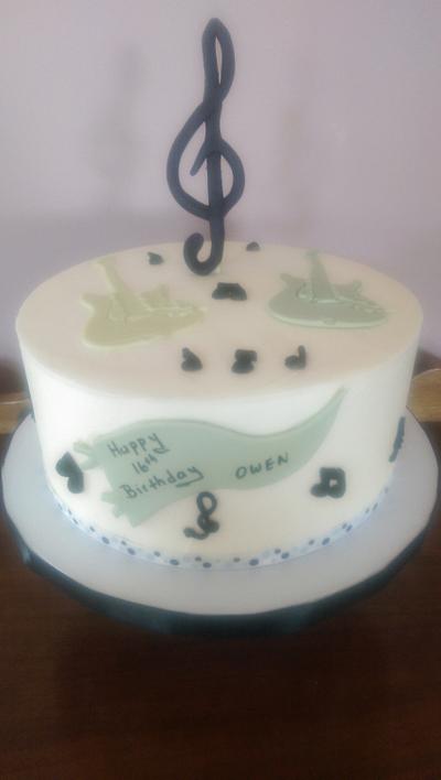 Music cake - Cake by Brenda49