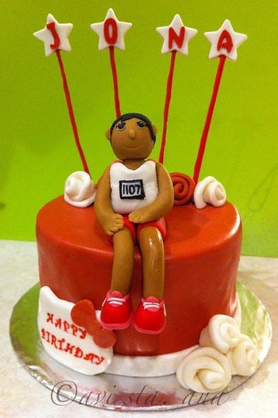 Avid runner cake - Cake by ALotofSugar
