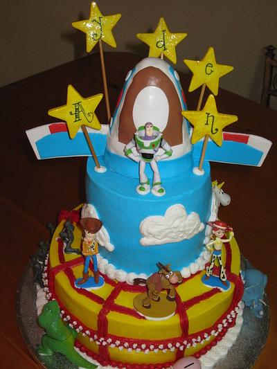 Toy Story - Cake by jmp