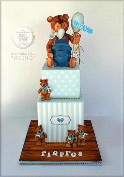 Teddy Bear Cake - Cake by Aspasia Stamou