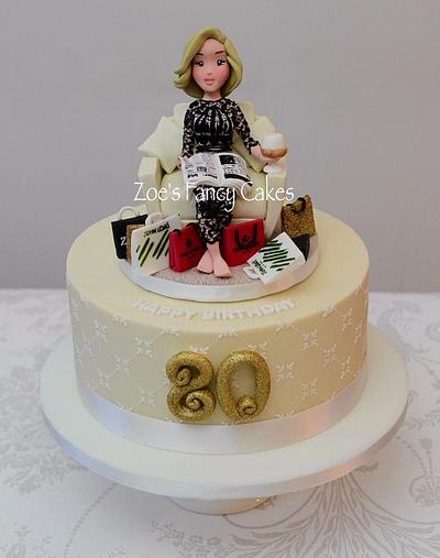 Shopaholics Cake - Cake by Zoe's Fancy Cakes