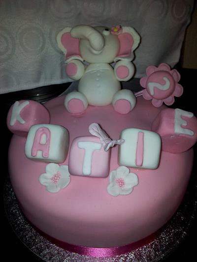 Katie's 2nd Birthday - Cake by Sandrad