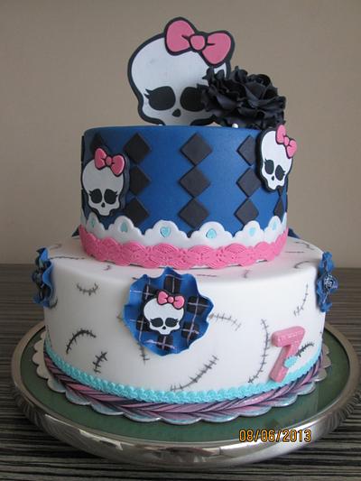 Monster High Cake - Cake by sansil (Silviya Mihailova)