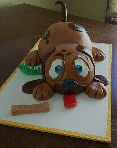 Cameron's Puppy - Cake by SugarFix