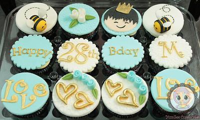 Birthday cupcakes - Cake by YumZee_Cuppycakes