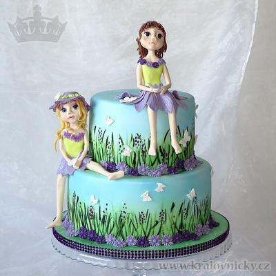 Fairy meadow - Cake by Eva Kralova