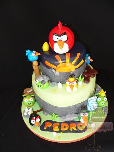 Angry Birds Cake - Cake by BBD