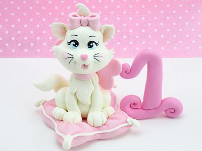 Marie from Aristocats cake topper - Cake by Alex