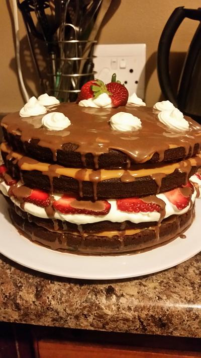 Chocolate Cake - Cake by Charlotte Shaw
