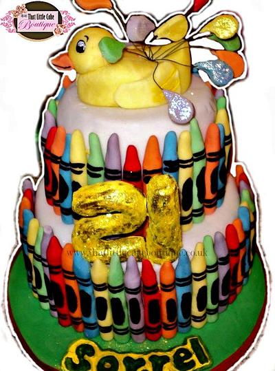 Crayola Cake - Cake by Jerri