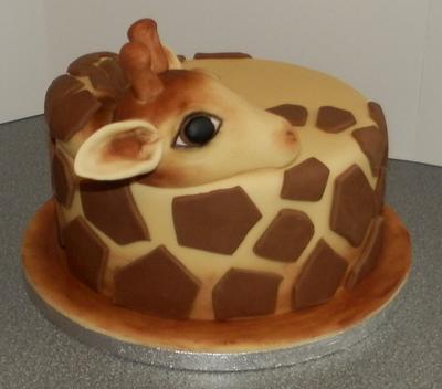 Giraffe - Cake by barbscakes