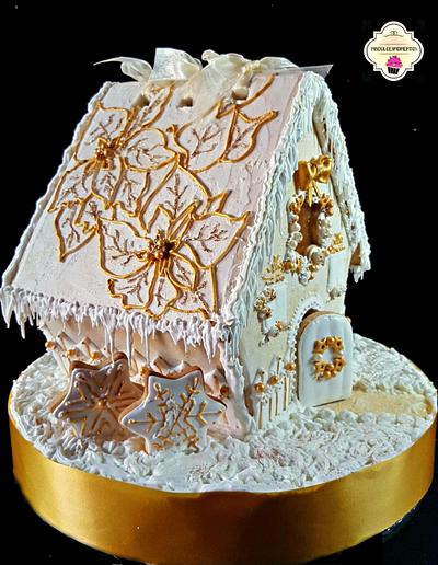 Colaboracion GINGERBREAD HOUSE  - Cake by Cholys Guillen Requena