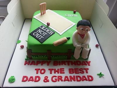 Cricket cake  - Cake by Mrsmurraycakes