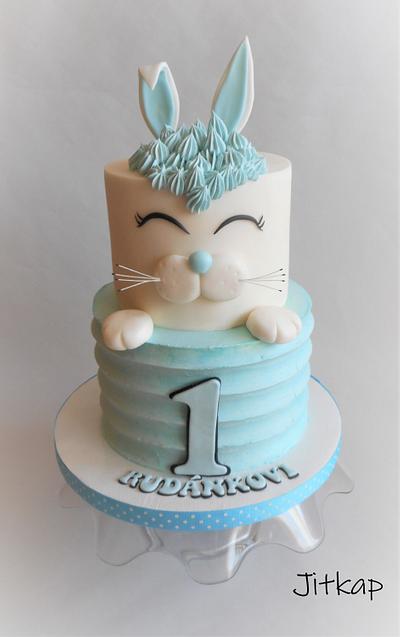 Bunny baby cake - Cake by Jitkap