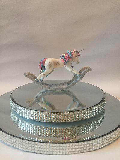 Rocking horse/unicorn topper - Cake by Charlotte