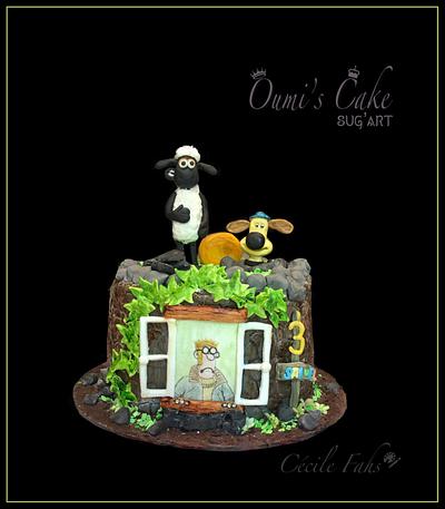 Shaun the Sheep Cake - Cake by Cécile Fahs