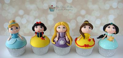 Disney Princess Cupcakes - Cake by Amanda’s Little Cake Boutique