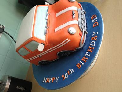 Cooper car  - Cake by Bubba's cakes 