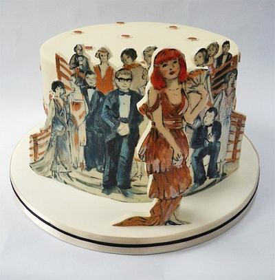 1920's birthday cake - Cake by Natasha Collins