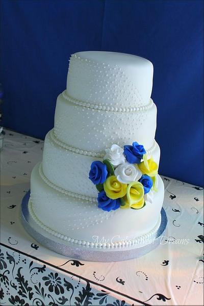 Wedding Cake - Cake by My Cake Sweet Dreams