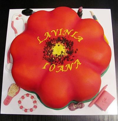 FLOWER CAKE - Cake by COMANDATORT