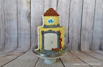 Just a pretty little house... - Cake by KuchenDiva