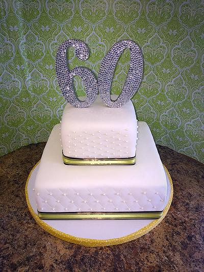 Simple 60th - Cake by Cake Memories