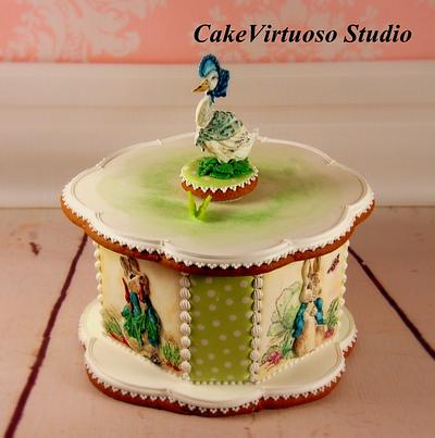 Easter gingerbread box - Cake by Natasha Ananyeva (CakeVirtuoso Studio)