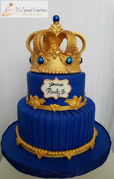 Royal Theme Baby Shower Cake - Cake by Deepa