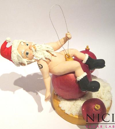 Santa, Miley's fans - Cake by Nici Sugar Lab