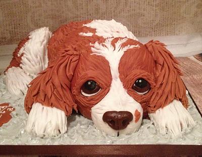  Doggy eyes - Cake by Dragons and Daffodils Cakes