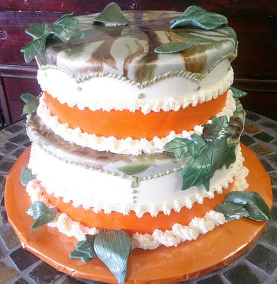 A Hunter's Wedding - Cake by KarenCakes